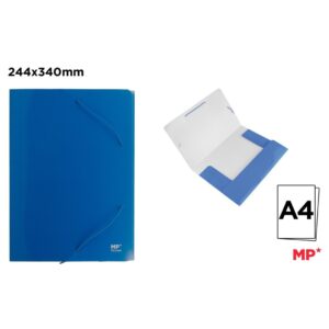 CARPETA CARTON AZUL PC101A